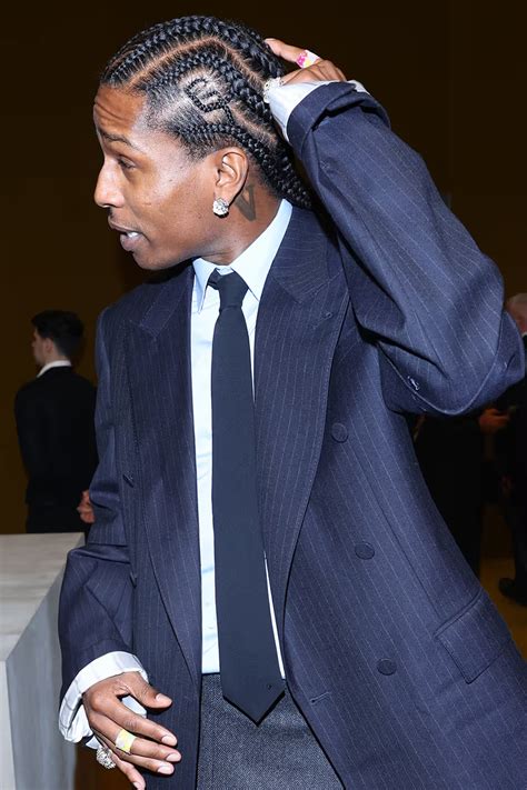 asap rocky gucci braids|ap rocky hair.